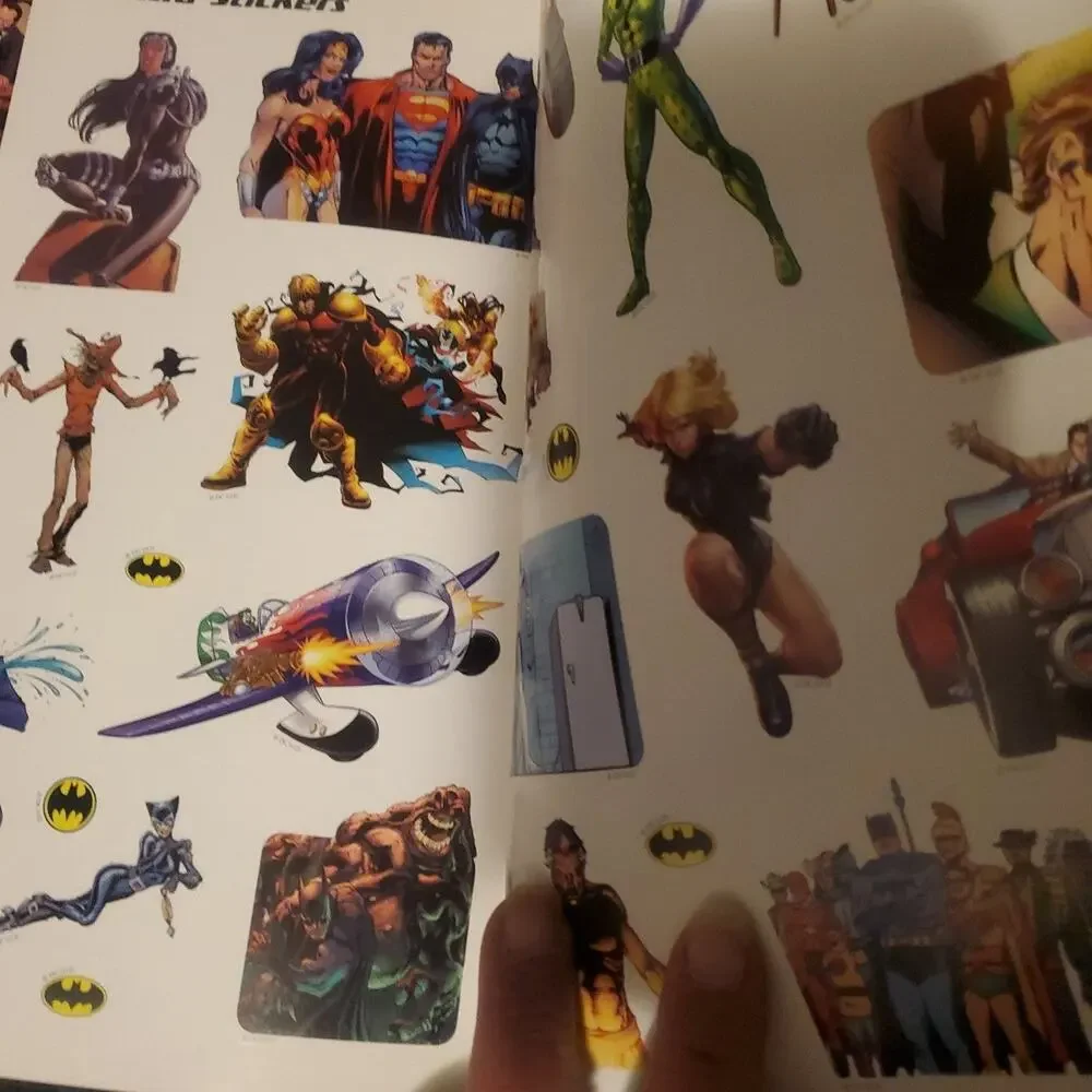 Batman sticker book 2012